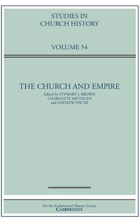 Brown / Methuen / Spicer |  The Church and Empire | Buch |  Sack Fachmedien