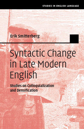 Smitterberg |  Syntactic Change in Late Modern English | Buch |  Sack Fachmedien