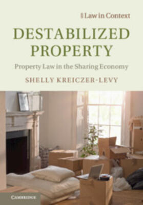 Kreiczer-Levy |  Destabilized Property | Buch |  Sack Fachmedien