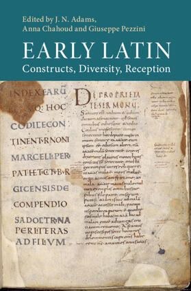 Adams / Chahoud / Pezzini |  Early Latin | Buch |  Sack Fachmedien