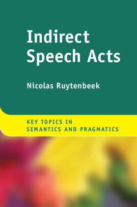 Ruytenbeek |  Indirect Speech Acts | Buch |  Sack Fachmedien