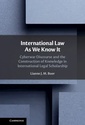 Boer |  International Law As We Know It | Buch |  Sack Fachmedien