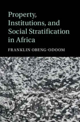 Obeng-Odoom |  Property, Institutions, and Social Stratification in Africa | Buch |  Sack Fachmedien