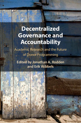 Rodden / Wibbels |  Decentralized Governance and Accountability | Buch |  Sack Fachmedien