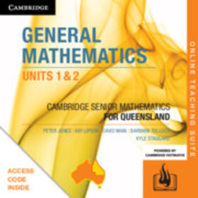 Jones / Lipson / Main | CSM QLD General Mathematics Units 1 and 2 Online Teaching Suite (Card) | Sonstiges | 978-1-108-60925-8 | sack.de