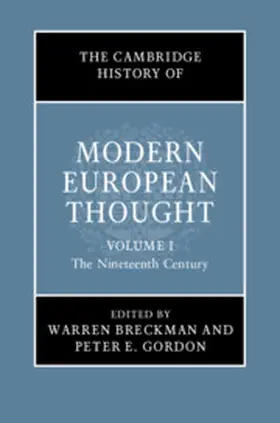 Breckman / Gordon |  The Cambridge History of Modern European Thought: Volume 1, The Nineteenth Century | eBook | Sack Fachmedien