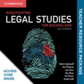  Investigating Legal Studies for Queensland Teacher Resource (Card) | Sonstiges |  Sack Fachmedien