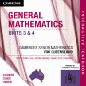 Jones / Evans / Lipson | CSM QLD General Mathematics Units 3 and 4 Digital (Card) | Sonstiges | 978-1-108-69150-5 | sack.de