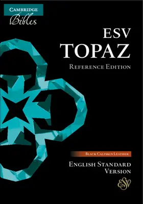  ESV Topaz Reference Bible, Black Calfskin Leather, Es675: Xr | Buch |  Sack Fachmedien