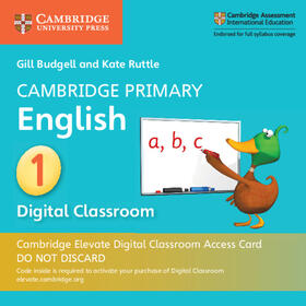 Budgell / Ruttle |  Cambridge Primary English Stage 1 Cambridge Elevate Digital Classroom Access Card (1 Year) | Sonstiges |  Sack Fachmedien