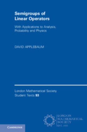 Applebaum |  Semigroups of Linear Operators | Buch |  Sack Fachmedien