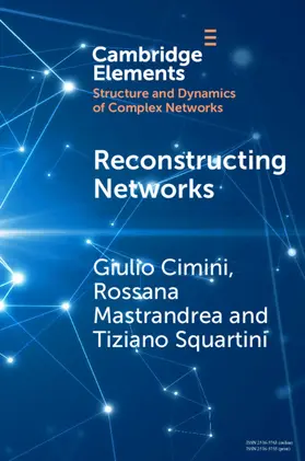 Cimini / Mastrandrea / Squartini |  Reconstructing Networks | Buch |  Sack Fachmedien