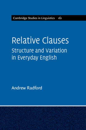 Radford |  Relative Clauses | Buch |  Sack Fachmedien