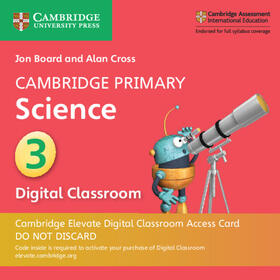 Board / Cross |  Cambridge Primary Science Stage 3 Cambridge Elevate Digital Classroom Access Card (1 Year) | Sonstiges |  Sack Fachmedien