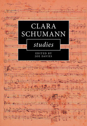 Davies |  Clara Schumann Studies | Buch |  Sack Fachmedien