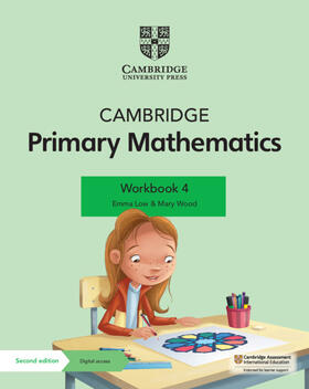 Wood / Low |  Cambridge Primary Mathematics Workbook 4 with Digital Access (1 Year) | Buch |  Sack Fachmedien