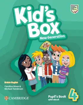 Nixon / Tomlinson |  Kid's Box New Generation Level 4 Pupil's Book with eBook British English | Buch |  Sack Fachmedien