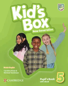 Nixon / Tomlinson |  Kid's Box New Generation Level 5 Pupil's Book with eBook British English | Buch |  Sack Fachmedien