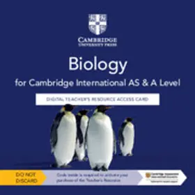 Martindill / Jones / Parkin |  Cambridge International AS & A Level Biology Digital Teacher's Resource Access Card | Sonstiges |  Sack Fachmedien