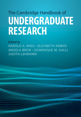 Ambos / Mieg / Brew |  The Cambridge Handbook of Undergraduate Research | Buch |  Sack Fachmedien