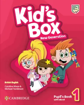 Nixon / Tomlinson |  Kid's Box New Generation Level 1 Pupil's Book with eBook British English | Buch |  Sack Fachmedien