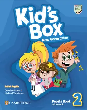 Nixon / Tomlinson |  Kid's Box New Generation Level 2 Pupil's Book with eBook British English | Buch |  Sack Fachmedien