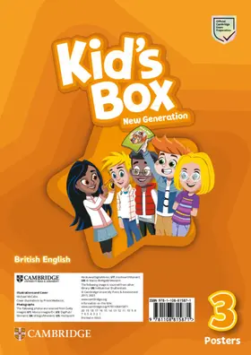 Nixon / Tomlinson |  Kid's Box New Generation Level 3 Posters British English | Buch |  Sack Fachmedien