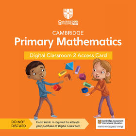 Tutors24 / Moseley / Rees | Cambridge Primary Mathematics Digital Classroom 2 Access Card (1 Year Site Licence) | Sonstiges | 978-1-108-82444-6 | sack.de