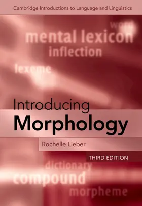 Lieber |  Introducing Morphology | Buch |  Sack Fachmedien