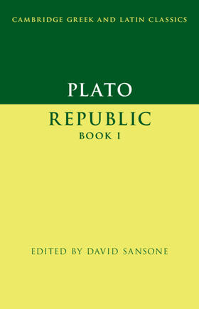 Sansone |  Plato: Republic Book I | Buch |  Sack Fachmedien