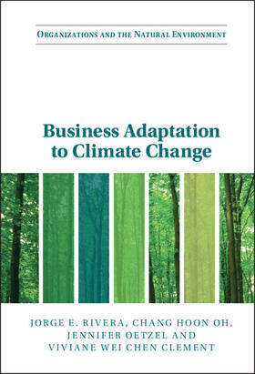 Rivera / Oh / Oetzel |  Business Adaptation to Climate Change | Buch |  Sack Fachmedien