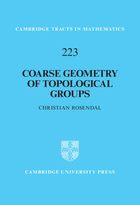 Rosendal |  Coarse Geometry of Topological Groups | Buch |  Sack Fachmedien