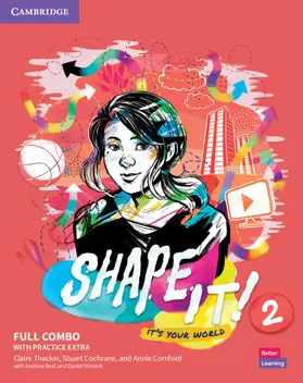 Thacker / Cochrane / Cornford |  Shape It! Level 2 Full Combo Student's Book and Workbook with Practice Extra | Buch |  Sack Fachmedien