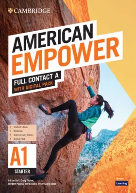 Doff / Thaine / Puchta |  Cambridge English American Empower Starter/A1 Full Contact A with Digital Pack | Medienkombination |  Sack Fachmedien