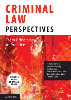 Anderson / Murphy / Livings |  Criminal Law Perspectives | Buch |  Sack Fachmedien