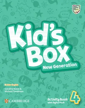 Nixon / Tomlinson |  Kid's Box New Generation Level 4 Activity Book with Digital Pack British English | Buch |  Sack Fachmedien