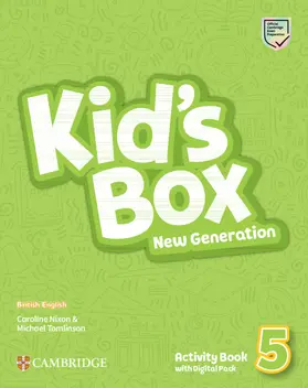 Nixon / Tomlinson |  Kid's Box New Generation Level 5 Activity Book with Digital Pack British English | Buch |  Sack Fachmedien