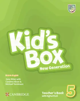 Ritter |  Kid's Box New Generation Level 5 Teacher's Book with Digital Pack British English | Buch |  Sack Fachmedien