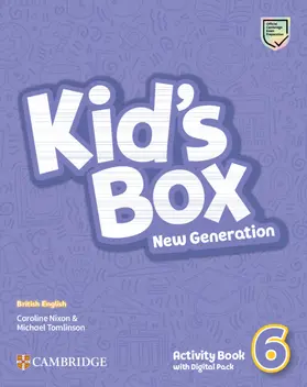 Nixon / Tomlinson |  Kid's Box New Generation Level 6 Activity Book with Digital Pack British English | Buch |  Sack Fachmedien