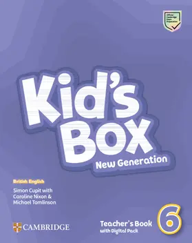 Cupit |  Kid's Box New Generation Level 6 Teacher's Book with Digital Pack British English | Buch |  Sack Fachmedien