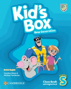 Nixon / Tomlinson |  Kid's Box New Generation Starter Class Book with Digital Pack British English | Buch |  Sack Fachmedien