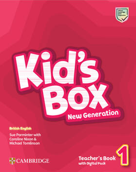 Parminter |  Kid's Box New Generation Level 1 Teacher's Book with Digital Pack British English | Buch |  Sack Fachmedien