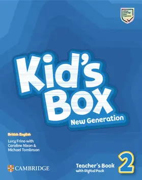 Frino |  Kid's Box New Generation Level 2 Teacher's Book with Downloadable Audio British English | Buch |  Sack Fachmedien