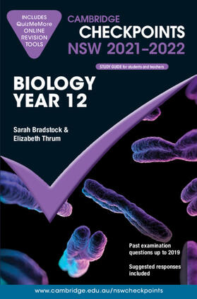 Bradstock / Thrum |  Cambridge Checkpoints NSW Biology Year 12 2021-2022 | Buch |  Sack Fachmedien