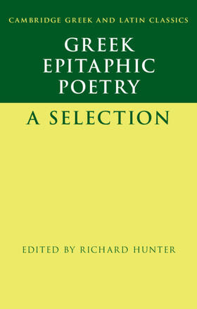 Hunter |  Greek Epitaphic Poetry | Buch |  Sack Fachmedien