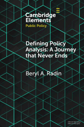 Radin |  Defining Policy Analysis: A Journey That Never Ends | Buch |  Sack Fachmedien