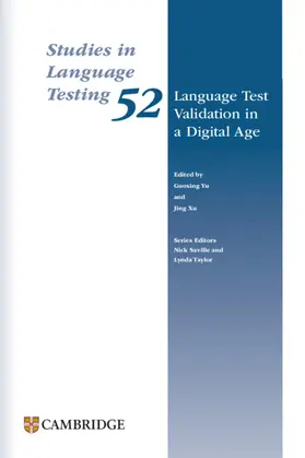 Yu / Xu |  Language Test Validation in a Digital Age Paperback | Buch |  Sack Fachmedien