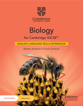 Broderick / Chadwick |  Biology for Cambridge Igcse(tm) English Language Skills Workbook with Digital Access (2 Years) | Buch |  Sack Fachmedien