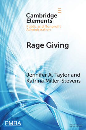 Taylor / Miller-Stevens |  Rage Giving | Buch |  Sack Fachmedien
