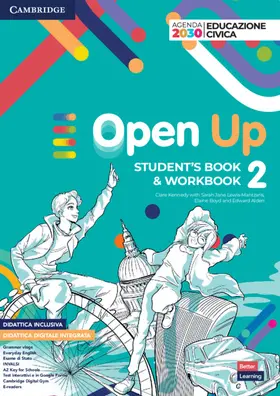 Kennedy |  Open Up Level 2 Students Book and Workbook Combo Standard Pack | Buch |  Sack Fachmedien